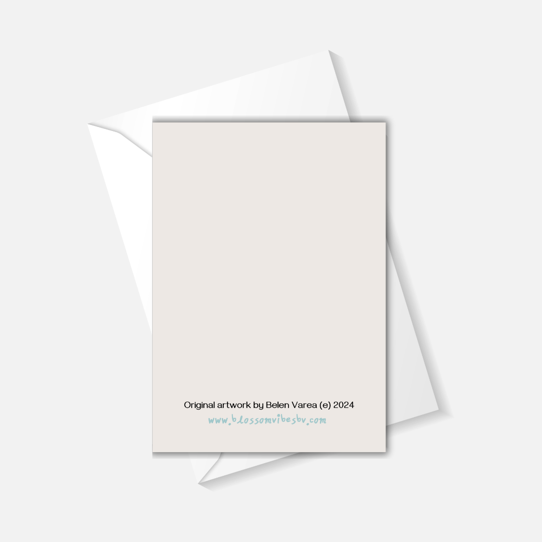 Greeting card - Make today amazing, just like you!