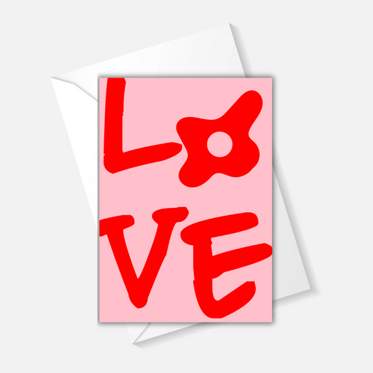 Greeting Card - Love Yoooouu