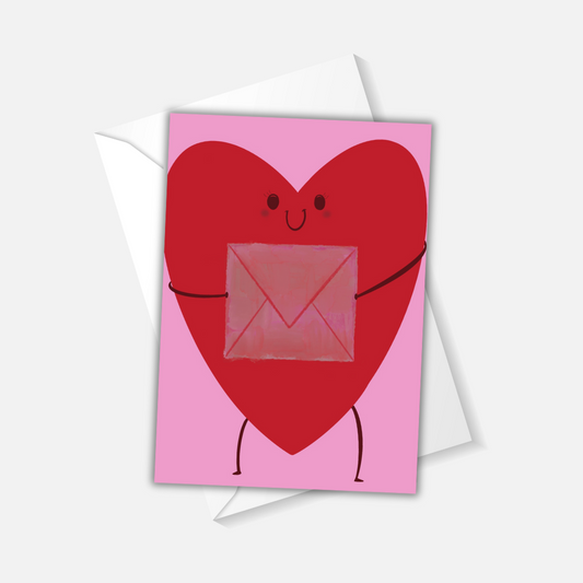 Greeting Card - Love letter.