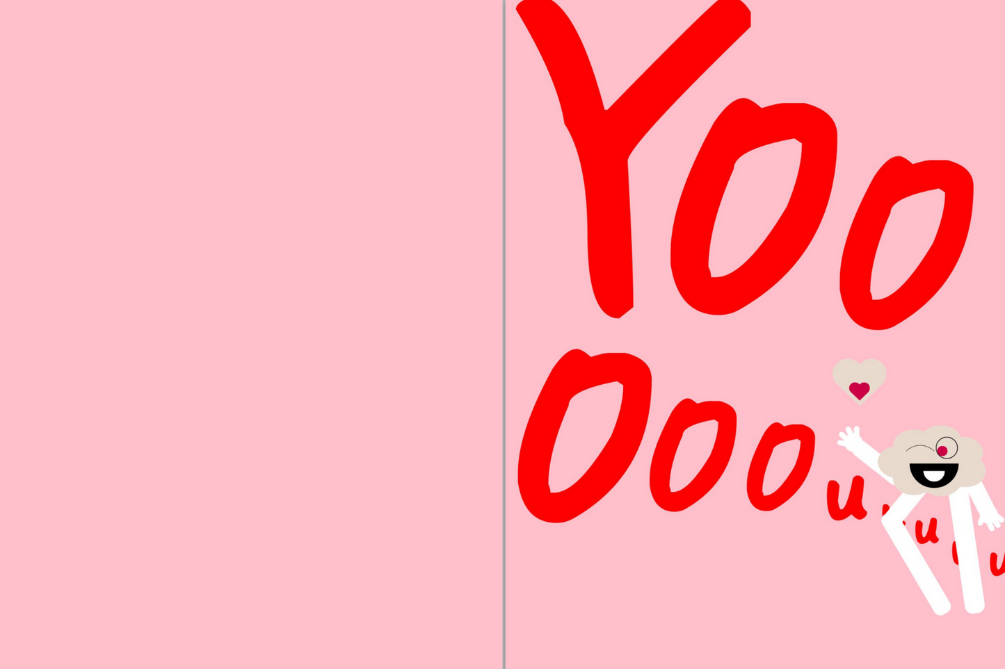 Greeting Card - Love Yoooouu